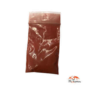 Pintura de santo roja
