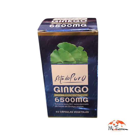 Ginkgo 6500 mg 40 cap estado puro TONGIL