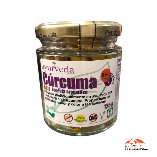 Cúrcuma raíz autentico ayurveda 125gr bio