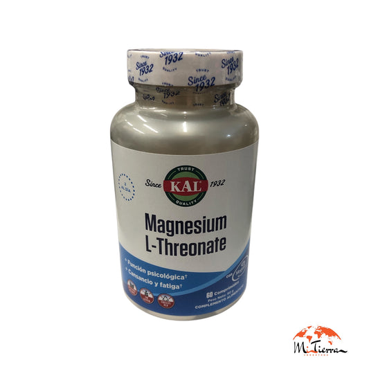 Magnesium l-threonate 60 comp KAL SOLARAY