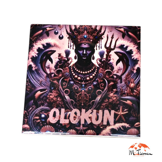 Imagen de Olokun (10cm) azulejos