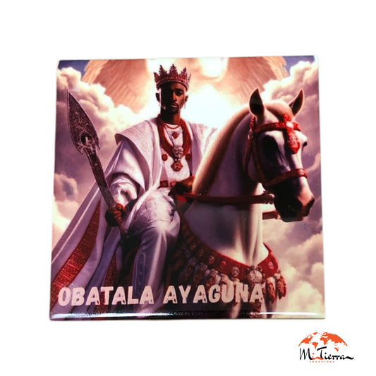 Imagen Obatala Ayaguna (10cm) azulejo