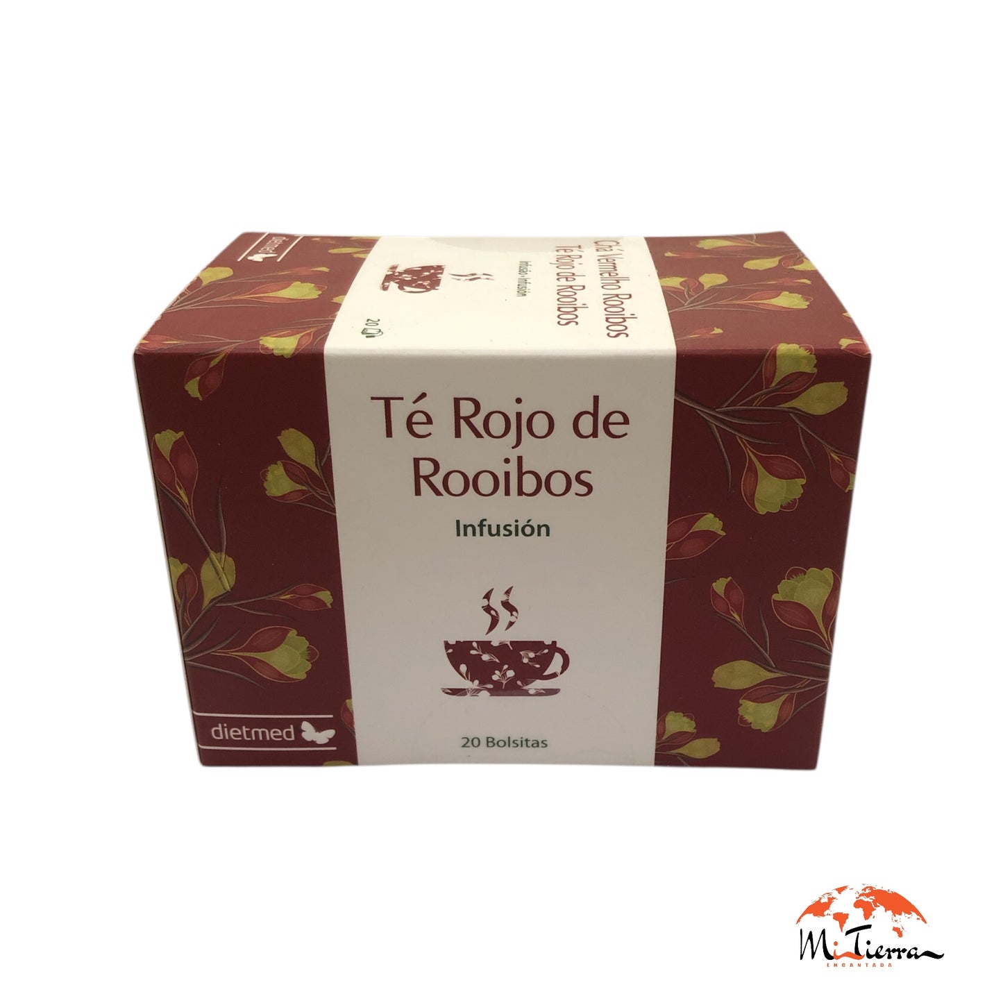 Infusión de Té rojo de Rooibos 20 bolsitas DIETMED