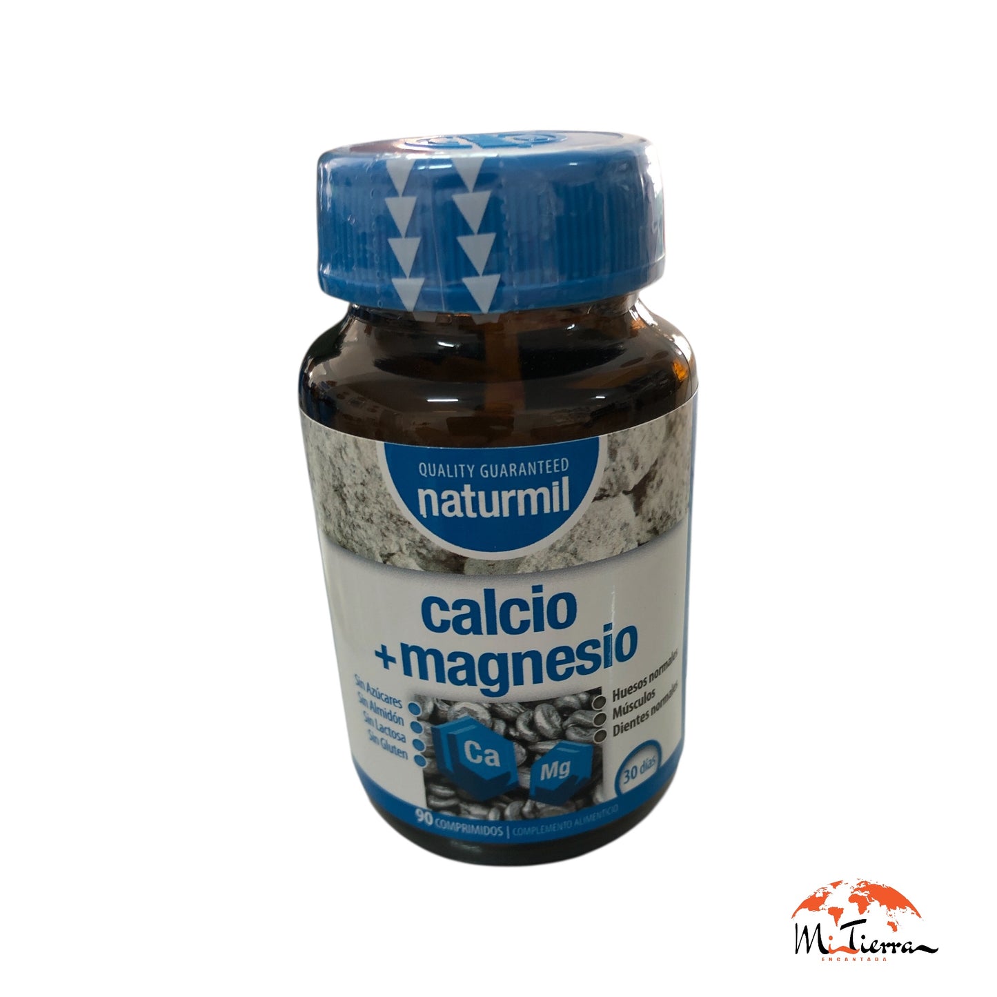 Calcio + magnesio 90 cápsulas Naturmil