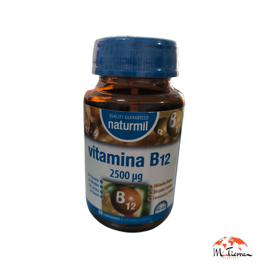 Vitamina B12 2500mg 60 comp NATURMIL