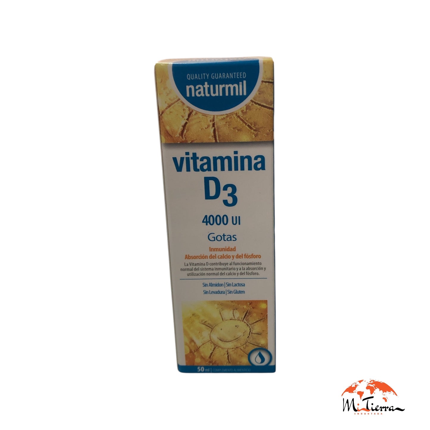 Vitamina D3 4000ui 50 ml gotas NATURMIL