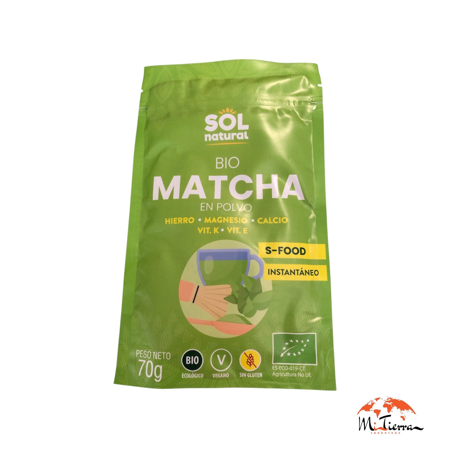 Matcha en polvo 70 gr bio SOLNATURAL