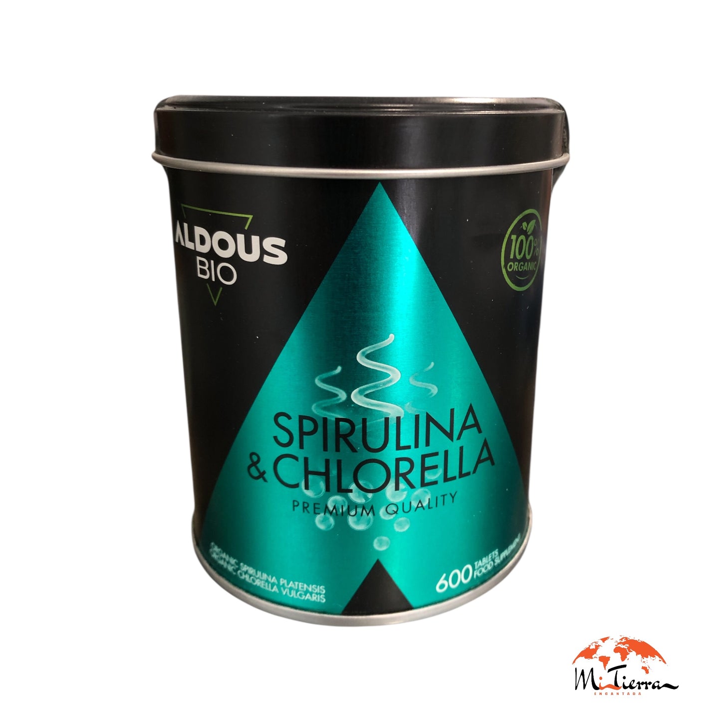 Espirulina y chlorella bio 600 comp ALDOUS