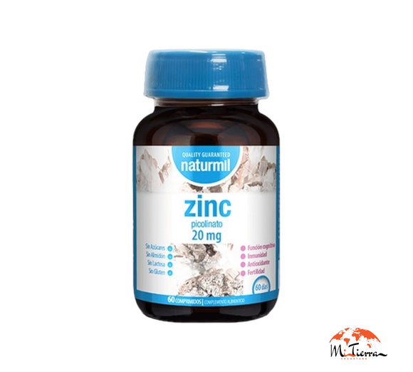 Zinc picolinato 20mg 60 comprimidos