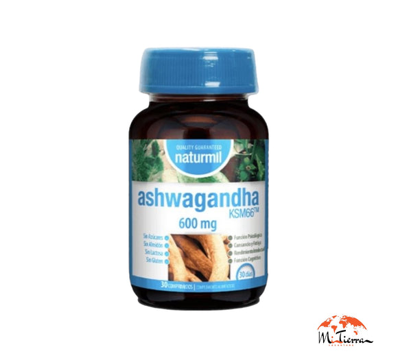 Ashawagandha 600mg 30 comprimidos Naturmil
