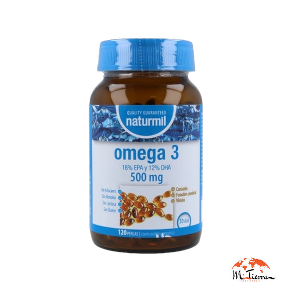 Omega 3 500mg 120 perlas Naturmil
