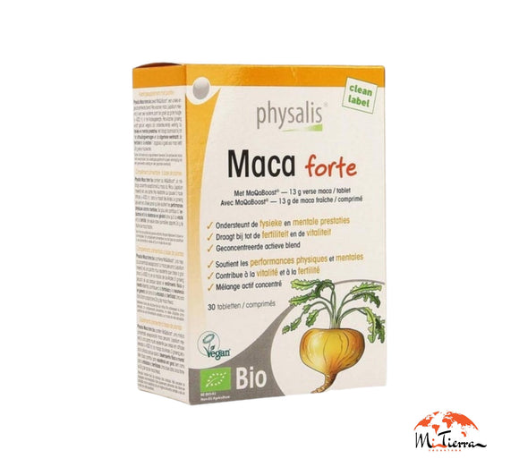 Maca forte Bio Vegan 30 comprimidos Physalis