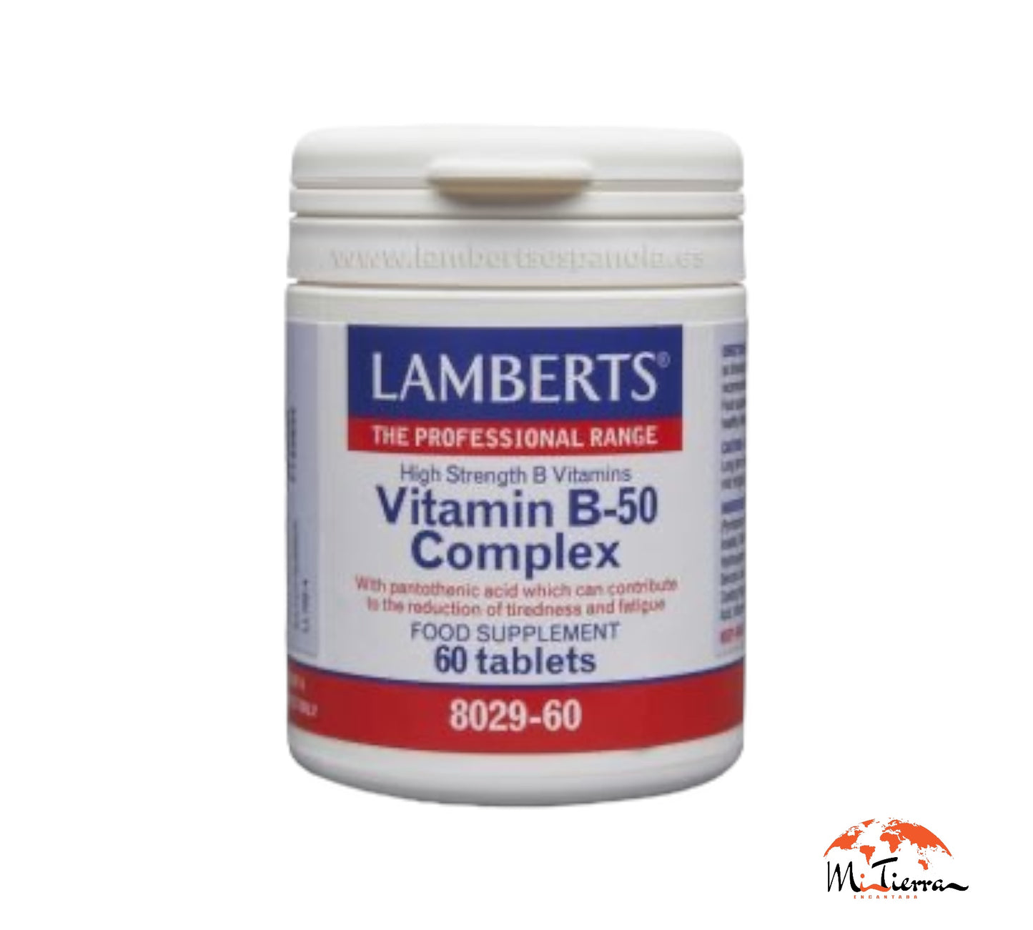 Vitamina B50 complex  60 comprimidos Lamberts