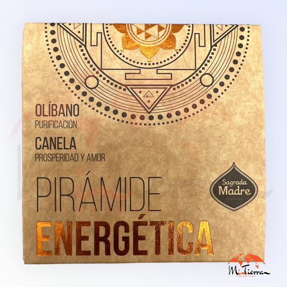 Pirámide Energética Olibano+Canela Sagrada Madre