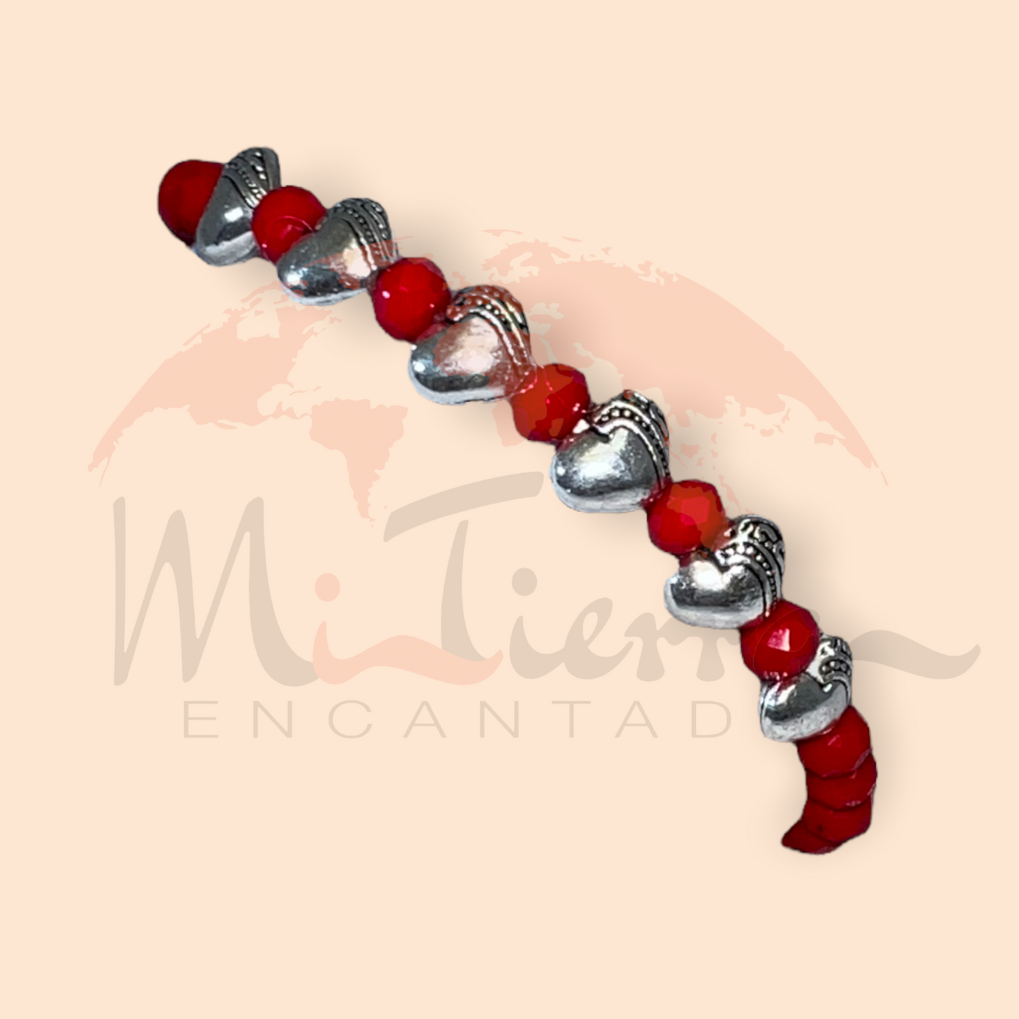 Pulsera 7 corazones