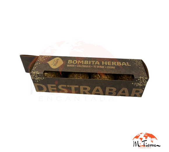 Bombita Herbal Sagrada Madre DESTRABAR