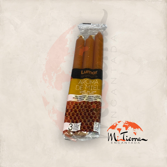 Velas aroma miel